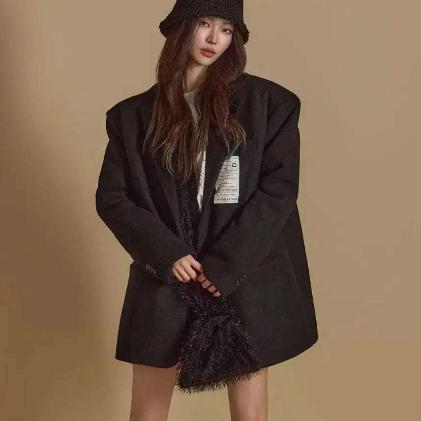 [BUNJANG] DINT J2603 Wool Coat Brooch Set / 딘트 (DINT) J2603 브로치 세트 울 코트F