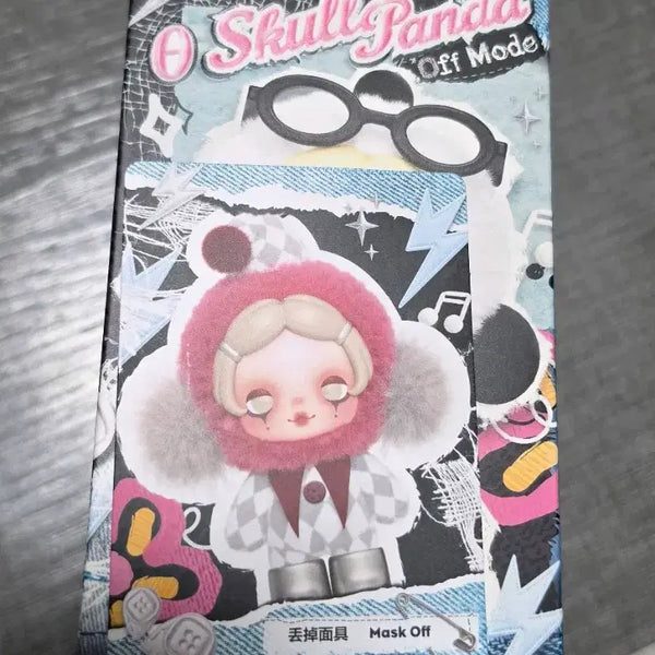 [BUNJANG] Pop Mart Skullpanda "Off Mode" Mask Off / 팝마트 스컬판다 off 모드 Mask off