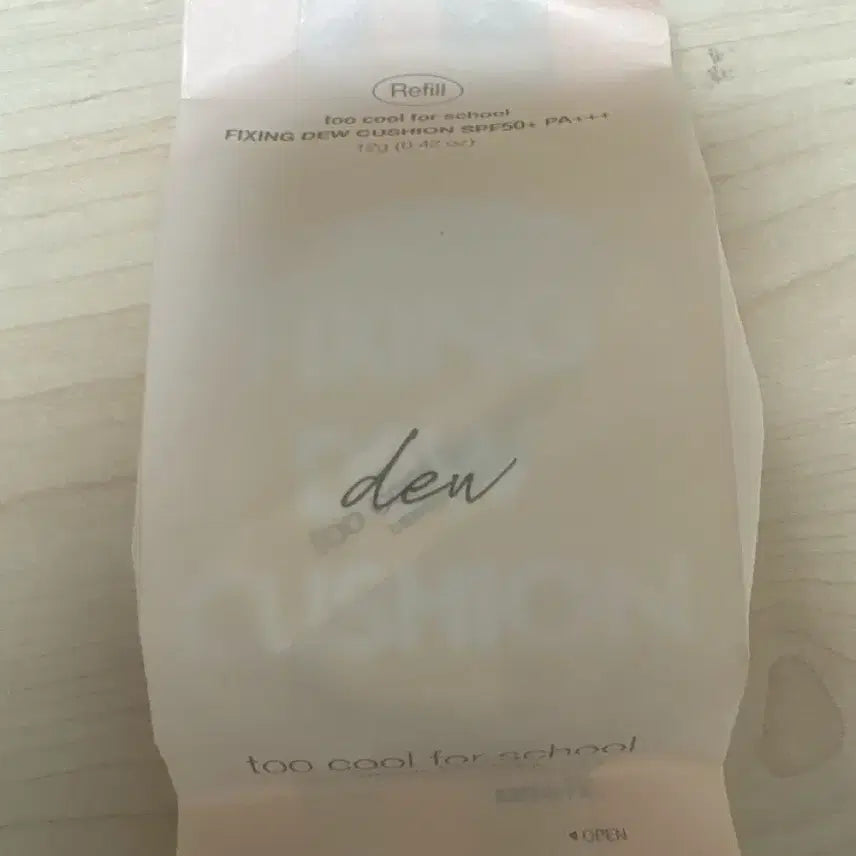 [BUNJANG] Too Cool For School Fixing Deu Cushion Refill / 투쿨포스쿨 픽싱 듀 쿠션 리필
