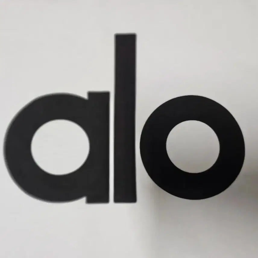 [BUNJANG] Alo Yoga Logo T-Shirt White M / 알로 요가 로고 티셔츠 화이트 M