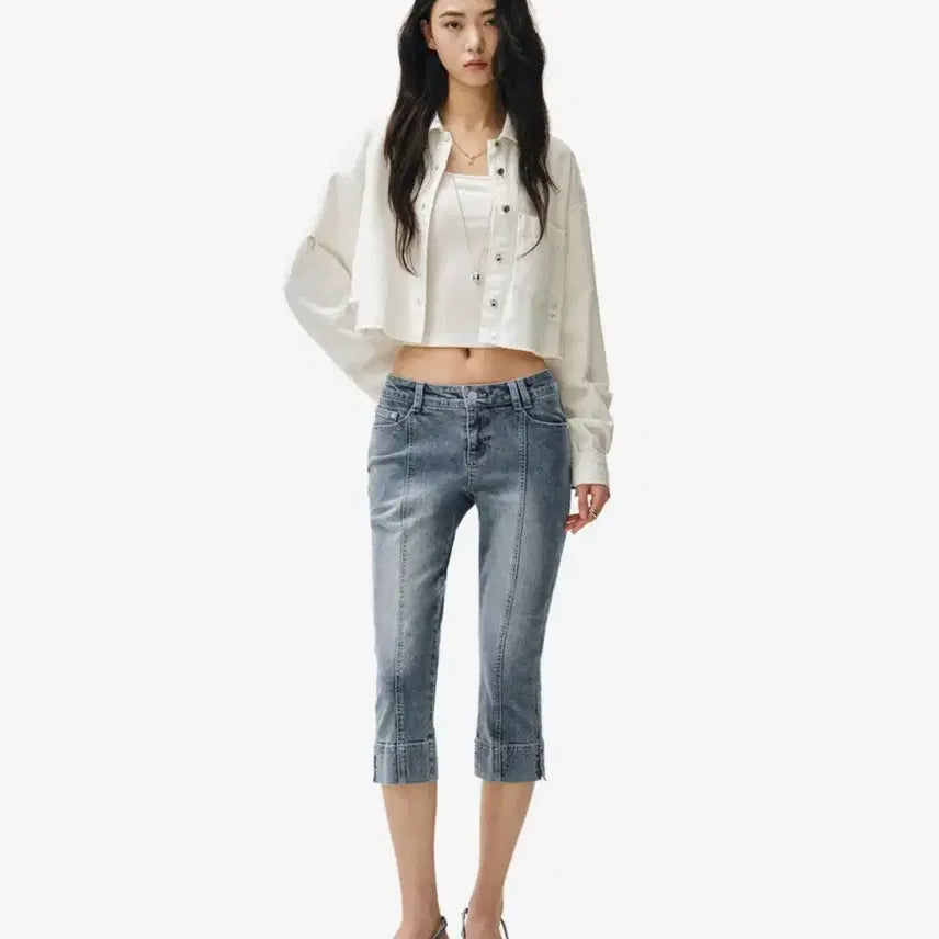 [BUNJANG] DECEIT Women's Capri Pants / 데케트 우먼 카프리팬츠