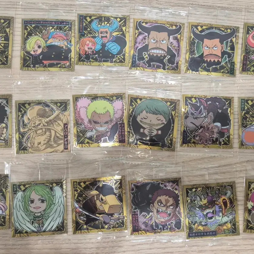 [BUNJANG] One Piece Wafer Seal Set / 원피스 웨하스씰