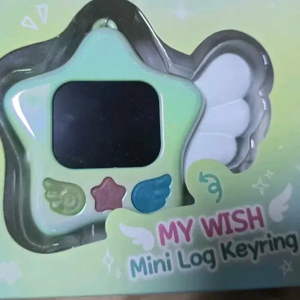 [BUNJANG] NCT WISH My Wish Mini Log Keyring / 메가커피 엔시티위시 마이위시 미니로그 키링