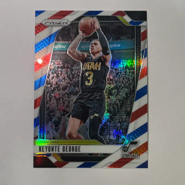 [BUNJANG] Keyonte George Utah Jazz 2023-24 Panini Prizm Basketball Card / 유타 재즈 키욘테 조지 이발고 프리즘 농구 카드