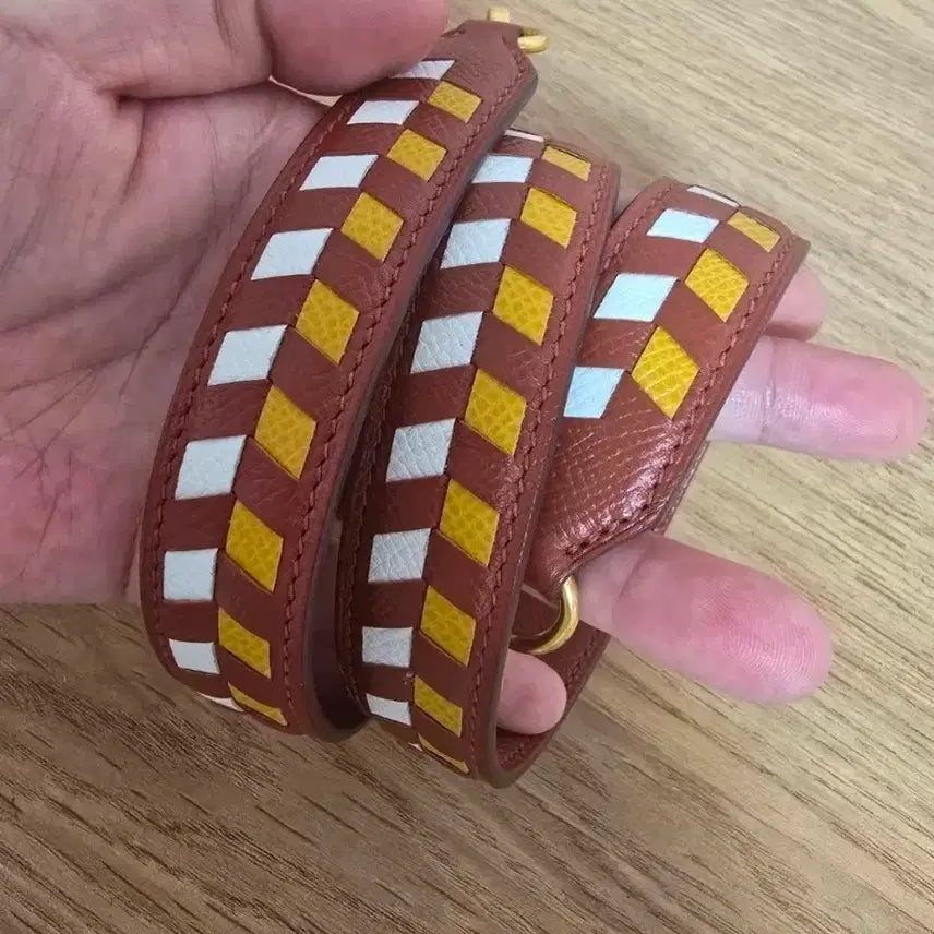 [BUNJANG] Hermès Genuine Chain Strap Brown / 에르메스정품 체인 스트랩 브라운