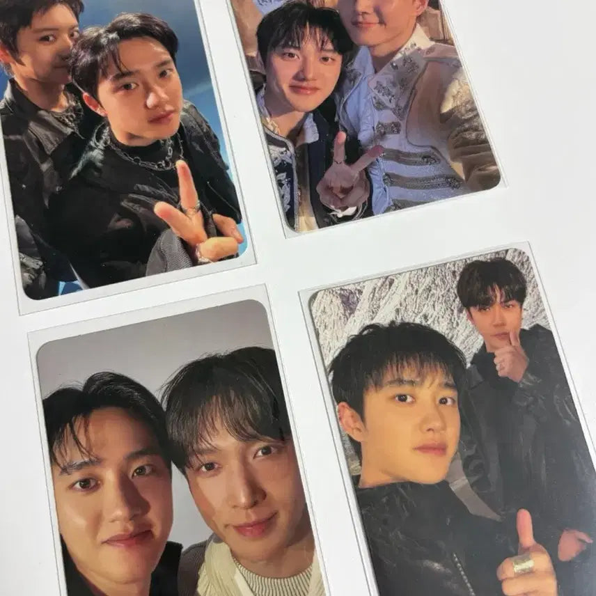 [BUNJANG] EXO REVERSE First Press Limited Unit Photocard Bundle Set (D.O.) / 엑소 리버스 초회한정 디오 도경수 유닛 포카4장일괄