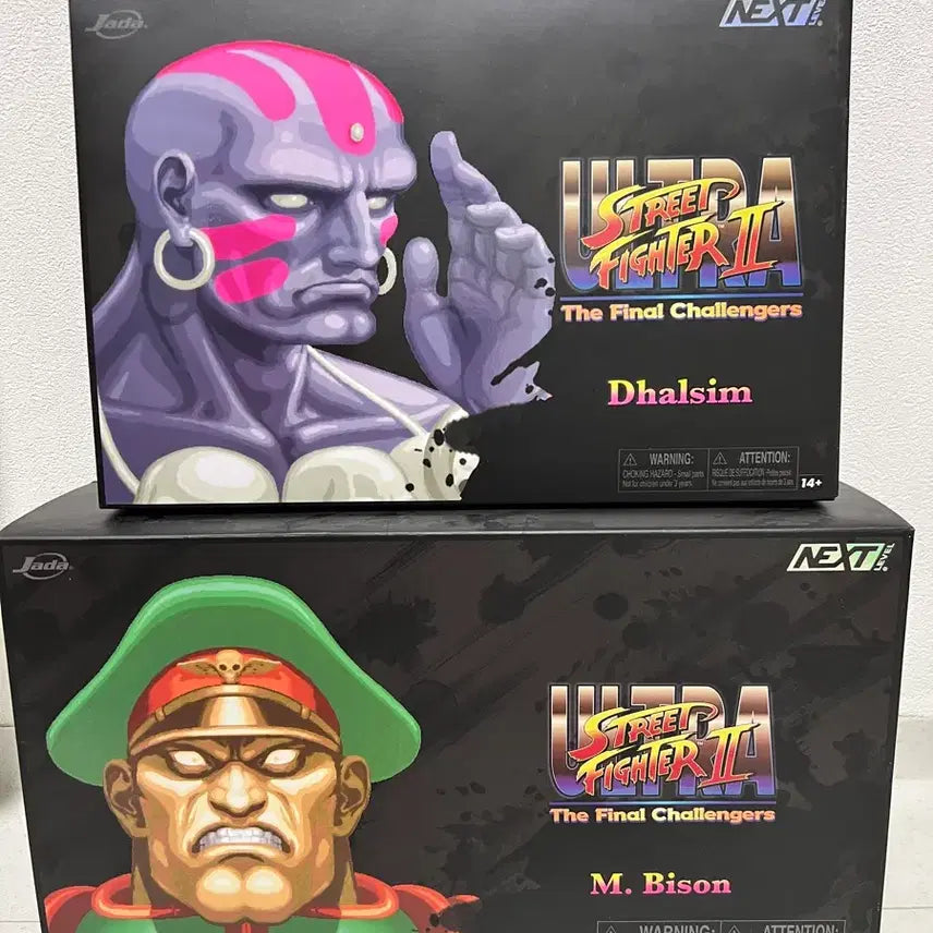 [BUNJANG] Jada Toys Street Fighter Bison & Dhalsim 2P Bundle Set / 자다토이즈 스트리트파이터 바이슨 & 달심 2P 일괄