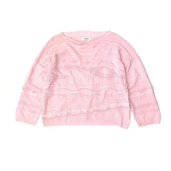[BUNJANG] Sulvam Pink Gradation Knit / SULVAM PINK GRADATION KNIT 설밤 핑크 그라데이션 니트