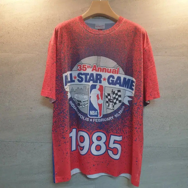 [BUNJANG] Mitchell & Ness 1985 NBA All-Star Game Commemorative T-Shirt / Mitchell & Ness. 1985 NBA 올스타전! 기념 티셔츠.