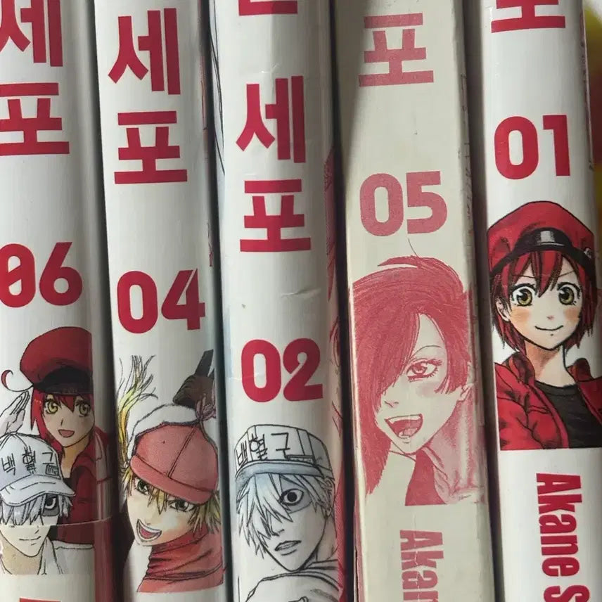 [BUNJANG] Cells at Work! Tankobon Manga Volumes 1, 2, 4, 5, 6 / 일하는세포 단행본 만화책