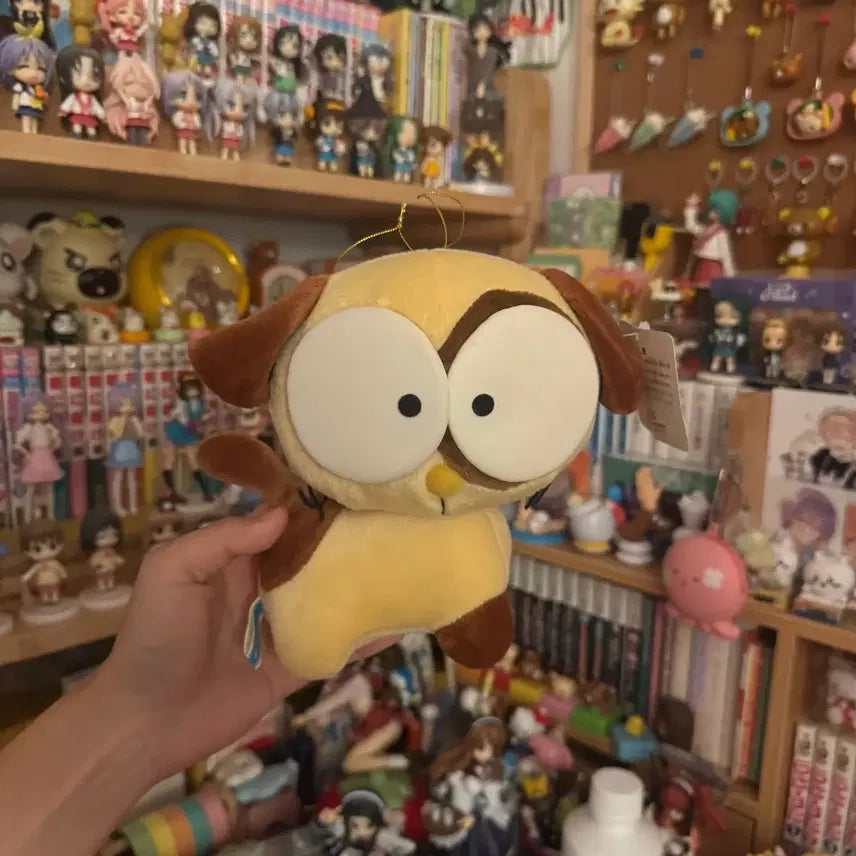 [BUNJANG] Vintage Unknown Breed Dog Plush Doll / 고전 빈티지 이름모를 강아지 인형