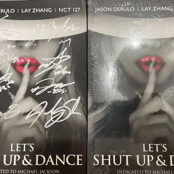 [BUNJANG] NCT 127 Jason Derulo Let's Shut Up & Dance Signed Album / 제이슨 데룰로 NCT127 LET'S SHUT UP & DANCE 싸인앨범