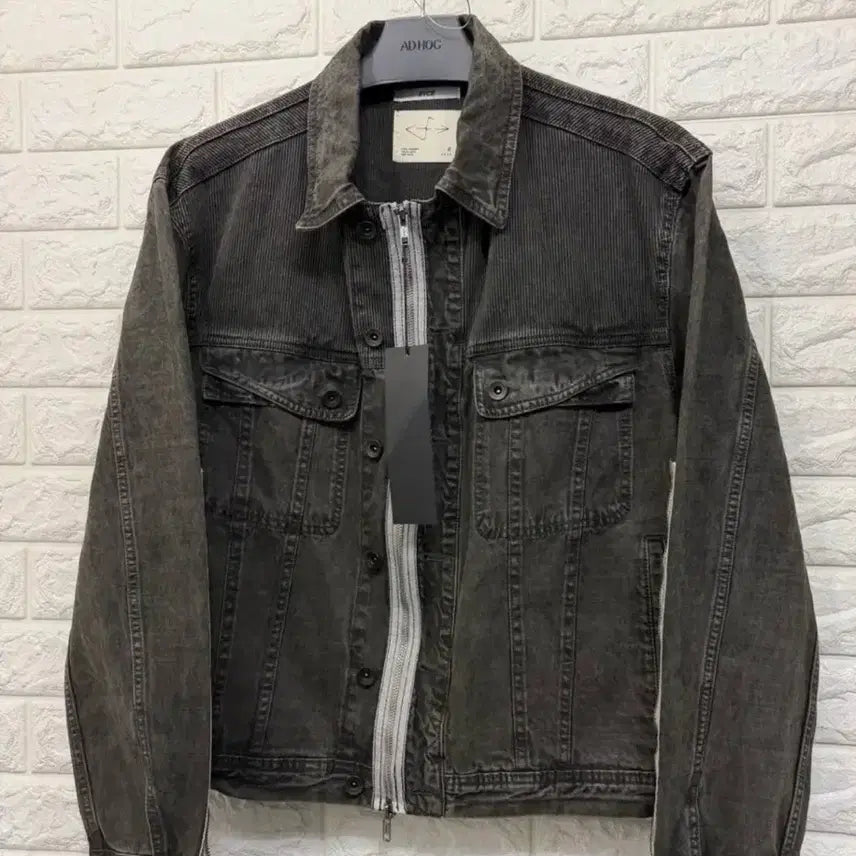 [BUNJANG] ETC E.D.I.T.H Zipper Trucker Jacket L / 이티씨이 다이트 지퍼 트러커 자켓 L