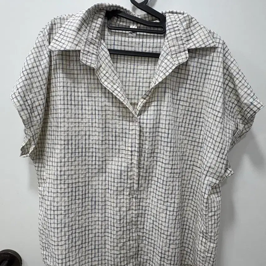 [BUNJANG] FMOON Check Short Sleeve Shirt Yellow / FMOON 체크 반팔 셔츠 옐로우