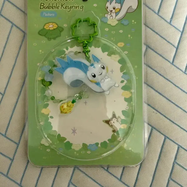 [BUNJANG] Pokemon Seoul Forest Pop-up Bubble Keychain Pachirisu / 서울숲 포켓몬 팝업 버블키링 파치리스