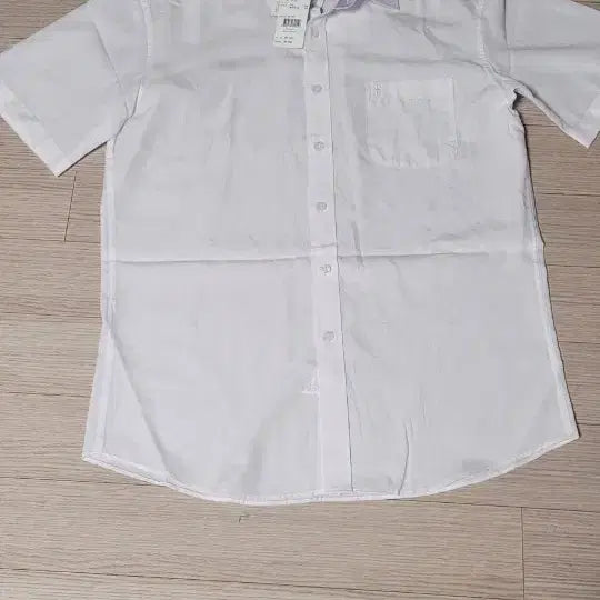 [BUNJANG] Valentino Ricci White Modal Short Sleeve Shirt / 새상품)) 발렌티노 리치  화이트 모달 반팔 셔츠 100