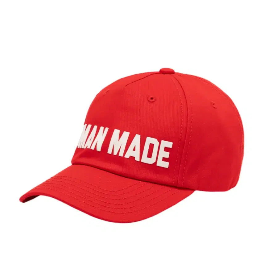 [BUNJANG] Human Made 5 Panel Twill Cap Red / 휴먼메이드 5패널 트윌 캡 레드