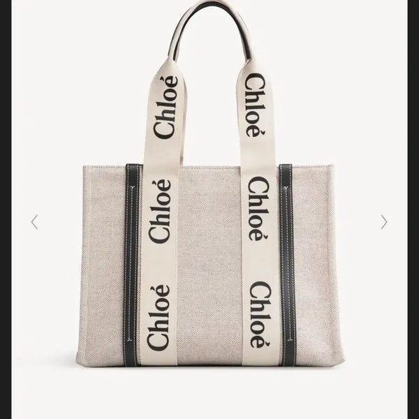 [BUNJANG] Chloé Woody Medium Tote Bag / 끌로에 우디백 미디움 중고상품