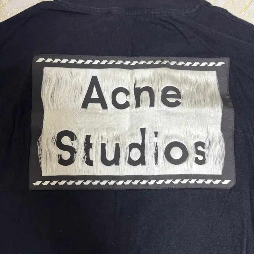 [BUNJANG] Acne Studios Reversible T-Shirt Black / 아크네 스튜디오 리버스 반팔티 블랙