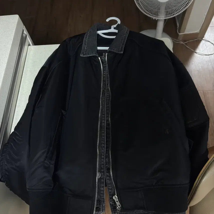 [BUNJANG] Juun.J MA-1 Bomber Jacket Black Size 52 / 준지 마원 ma-1 정품 새상품 정말 저렴하게 판매합니다.  52사이즈