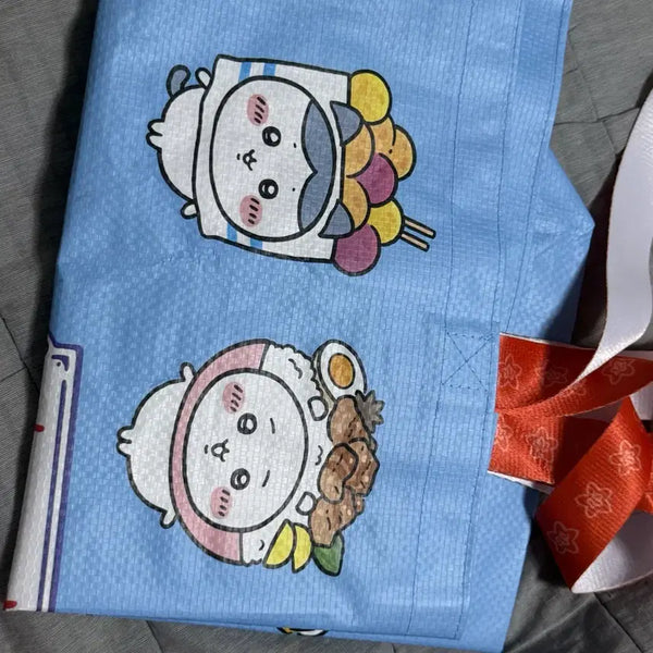 [BUNJANG] Chiikawa Tartan Bag / 치이카와 데이즈 타포린백
