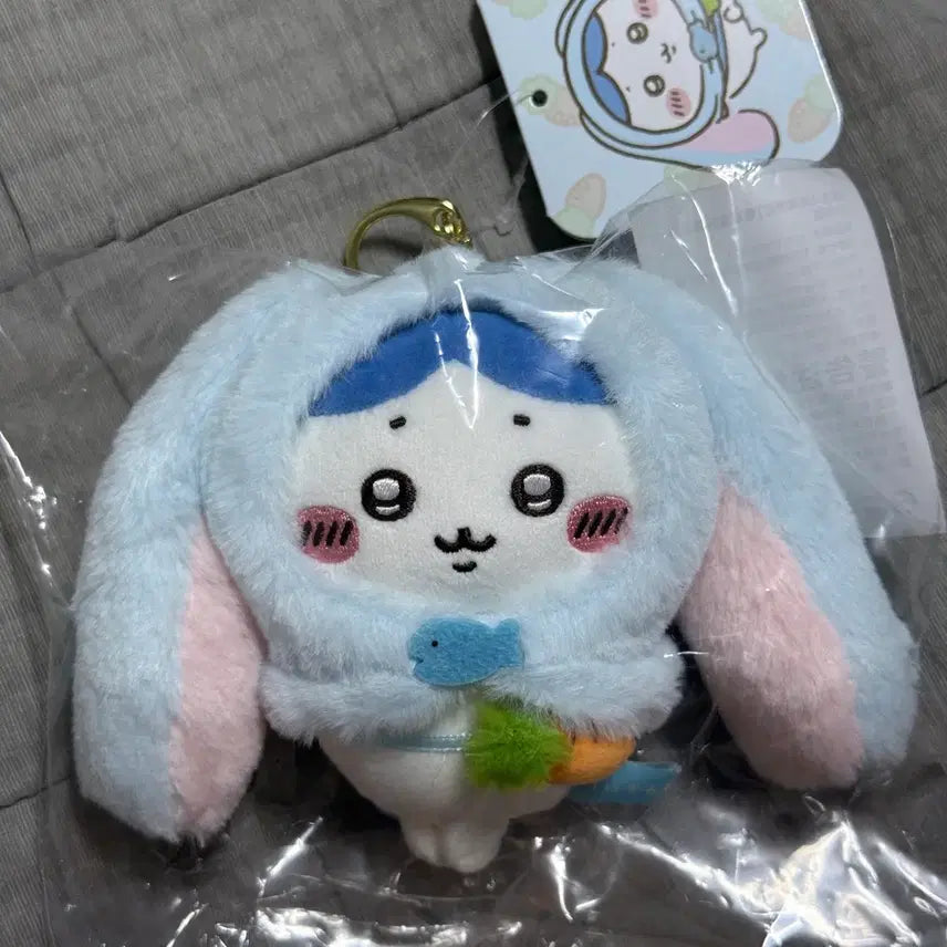 [BUNJANG] Hachiware Rabbit Ear Taiwan Limited Mako Mascot Plush / 롭이어 하치와레 대만 한정 마코 마스코트 인형