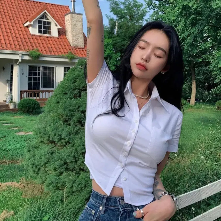 [BUNJANG] Pale JADE Short Sleeve Shirt / 페일제이드 반팔 셔츠