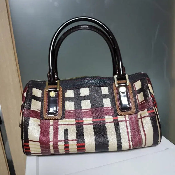 [BUNJANG] Daks Checked Pattern Tote Bag / 닥스 가방