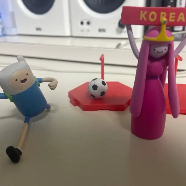 [BUNJANG] Adventure Time Finn & Jake Bubblegum 4-Figure Bundle Set / 어드벤처타임 핀과제이크 피규어 버블검 핀 일괄 판매