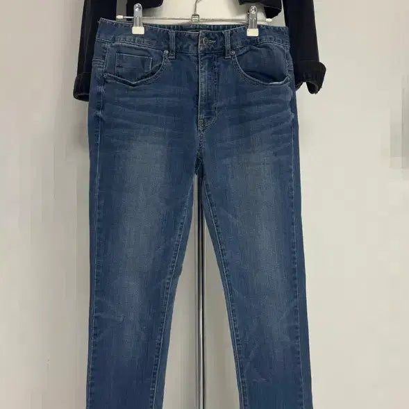 [BUNJANG] Vintage Washed Bootcut Denim Jeans / 청바지 28