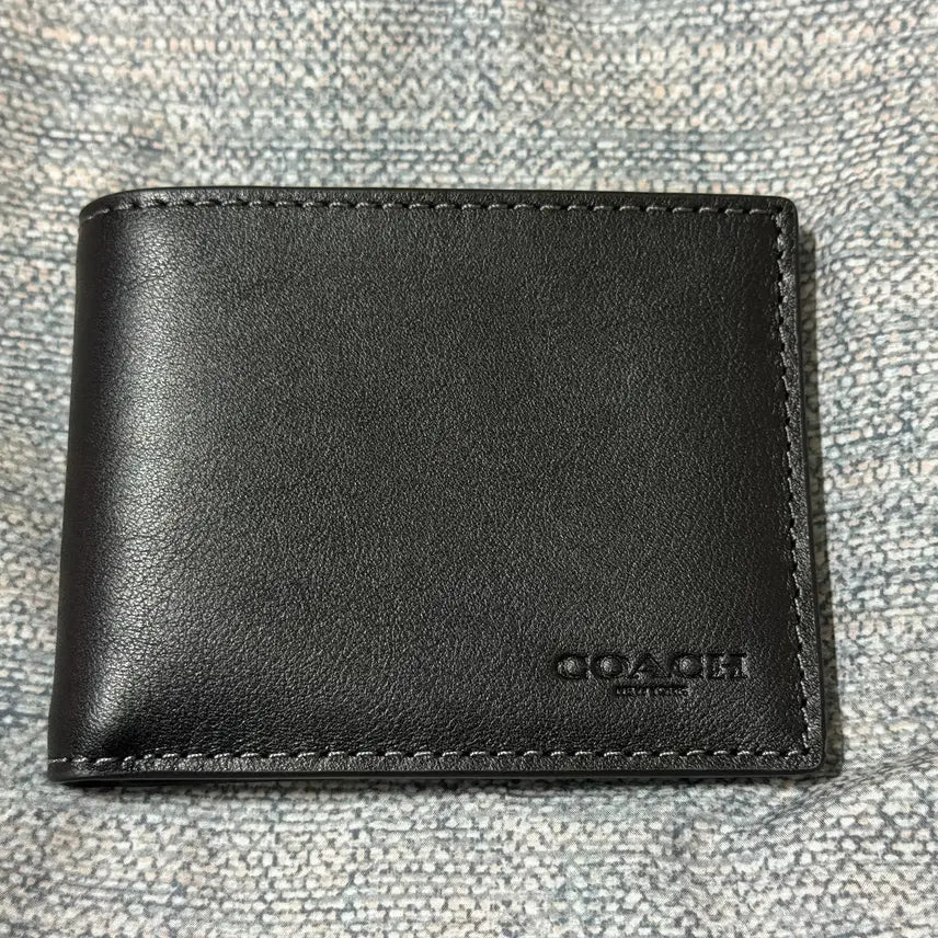 [BUNJANG] Coach Slim Billfold Men's Wallet / 코치 슬림 빌폴드 남성 반지갑