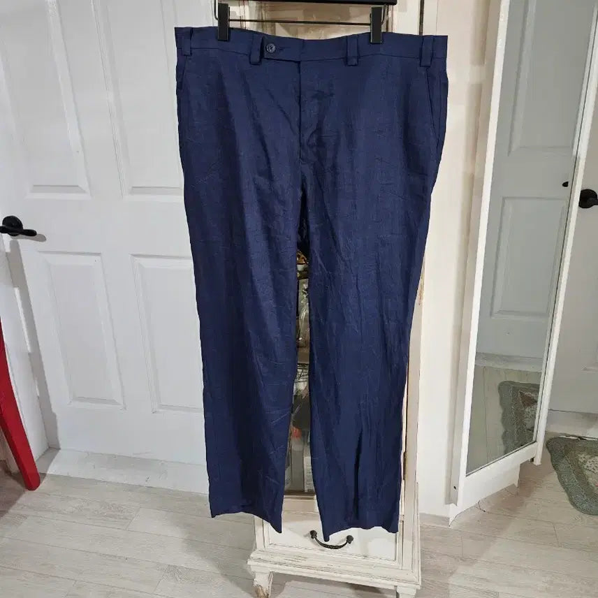 [BUNJANG] Calvin Klein 100% Linen Pants Size 35 / 캘빈클라인  린넨100바지 35