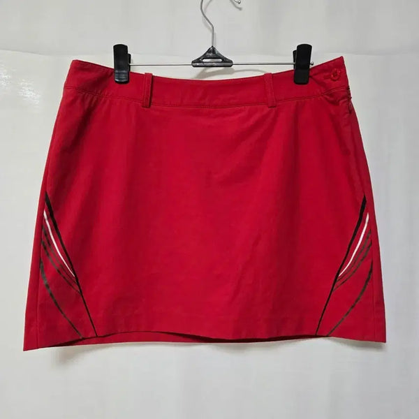[BUNJANG] Callaway Women's Golf Skirt Red Size 67 / 캘러웨이 여름 골프 스커트 67 레드