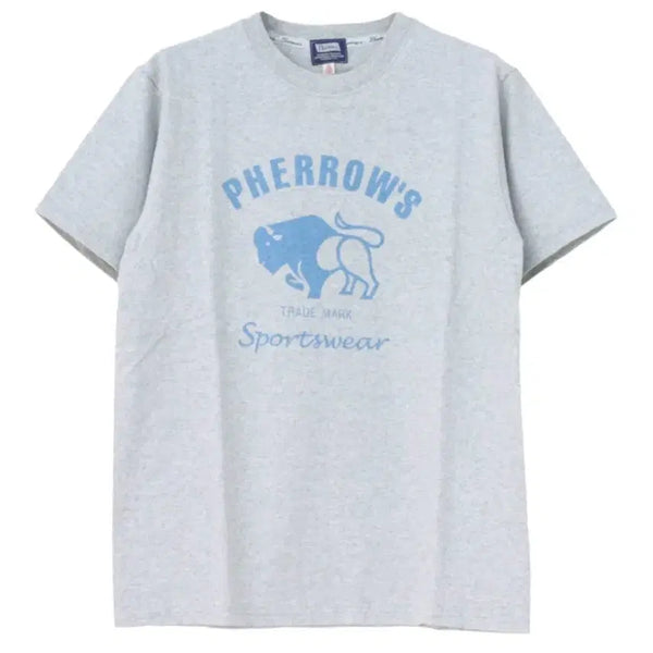 [BUNJANG] Pherrows Buffalo Printing Short Sleeve T-Shirt XL / 페로우즈 버팔로 프린팅 반팔 티셔츠 pt2