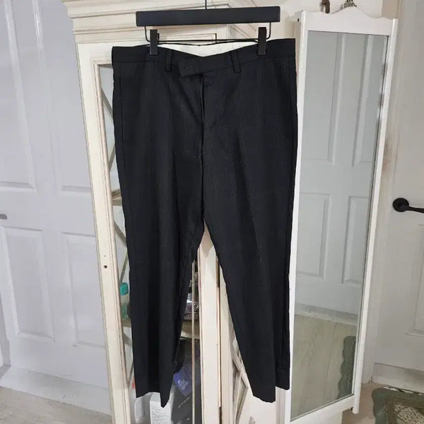 [BUNJANG] Checkered Suit Pants - Size 33 / 정장 체크 바지 33
