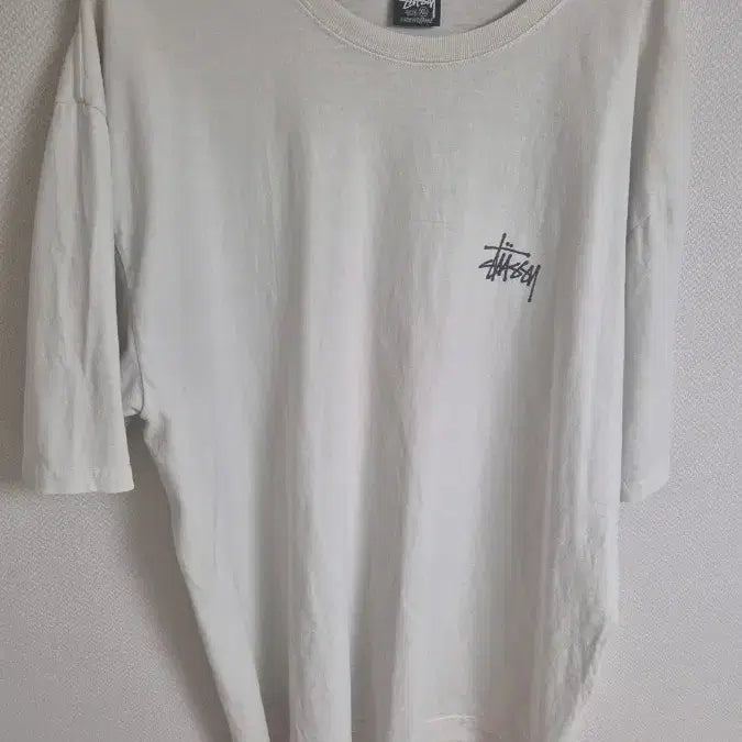 [BUNJANG] Stussy Short Sleeve T-Shirt White / 스투시 반팔티 흰색