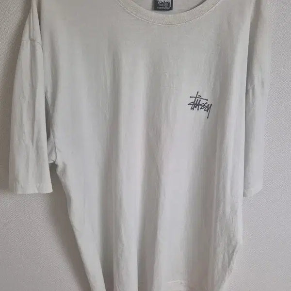 [BUNJANG] Stussy Short Sleeve T-Shirt White / 스투시 반팔티 흰색
