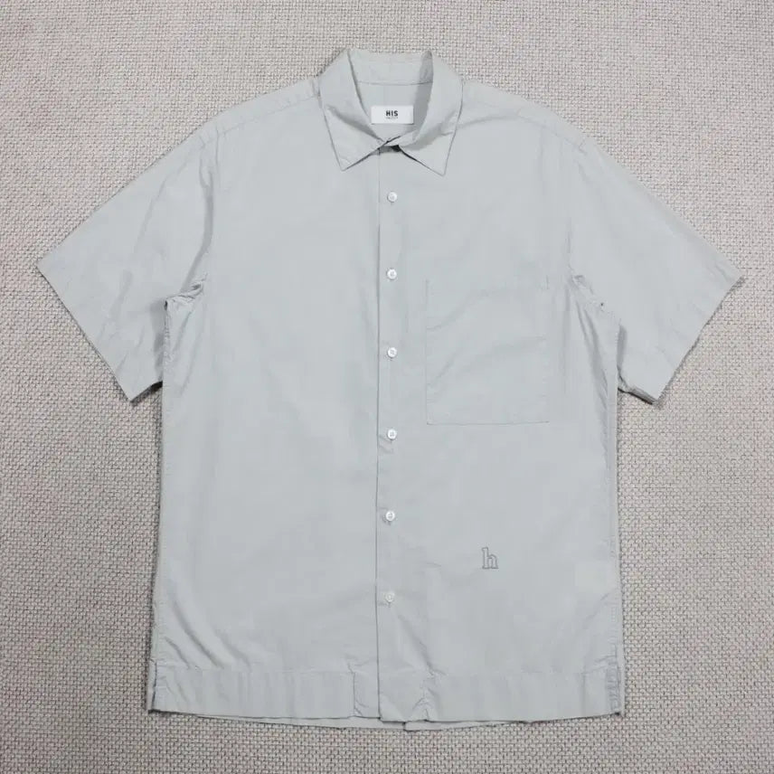 [BUNJANG] Hazzys Men's Short Sleeve Polo Shirt - Grey, Size 105 / (정품) 헤지스 남성 반팔 카라티