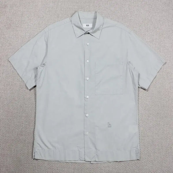 [BUNJANG] Hazzys Men's Short Sleeve Polo Shirt - Grey, Size 105 / (정품) 헤지스 남성 반팔 카라티