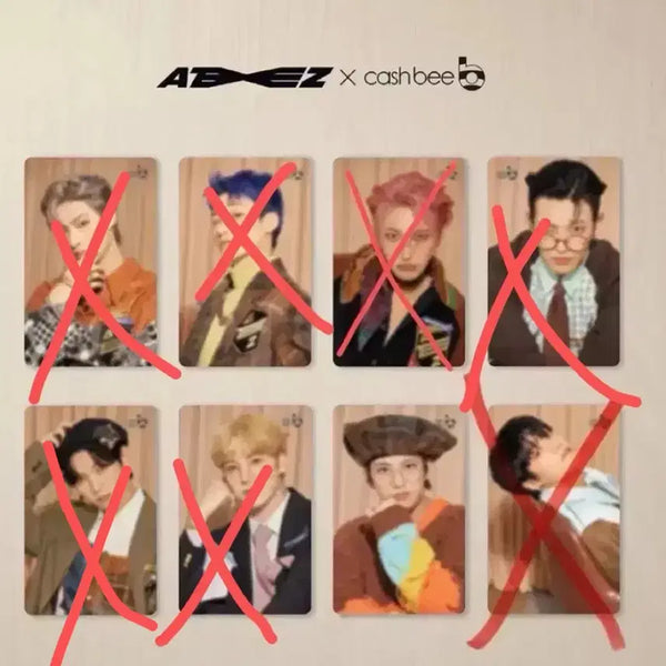 [BUNJANG] ATEEZ 2022 Cashbee Transportation Card Jongho / 에이티즈 2022 캐시비 교통카드 종호 ATEEZ