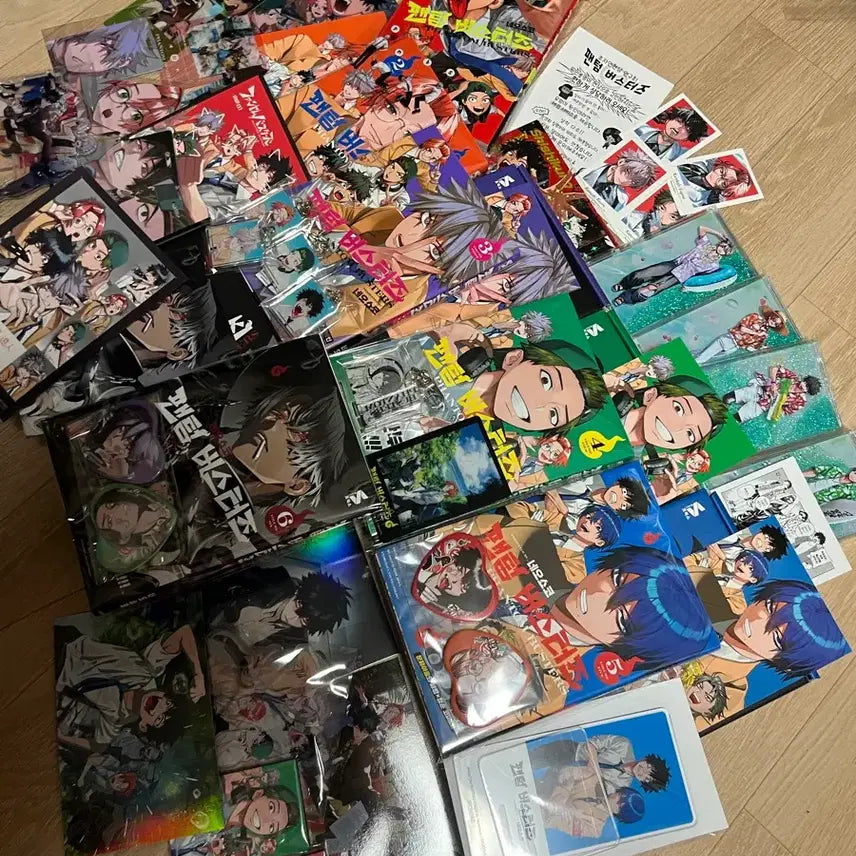 [BUNJANG] Phantom Busters Complete Set Volumes 1-6 Limited Edition / 팬텀버스터즈 초판 1-6권 한정판 일괄 판매