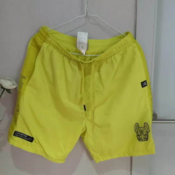 [BUNJANG] Life Work Bulldog Shorts Melon M / 라이프워크 불독 반바지 멜론 M