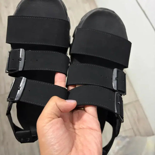 [BUNJANG] Skechers Black Strap Sandals Size 230 / 스케쳐스 블랙 스트랩 샌들 230
