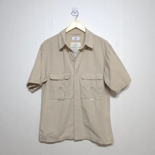 [BUNJANG] Espionage Genuine Work Shirt Beige M / 정품 에스피오나지 워크셔츠 M