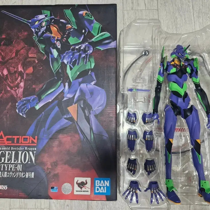[BUNJANG] Bandai DYNACTION Evangelion Unit-01 Figure / 에반게리온 초호기 피규어 반다이 DYNACTION