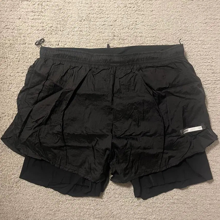 [BUNJANG] Satisfy 25FW Reapy 3-Inch Trail Shorts Black [L] / 25FW 새티스파이 리피 3인치 트레일 쇼츠 블랙 [L]