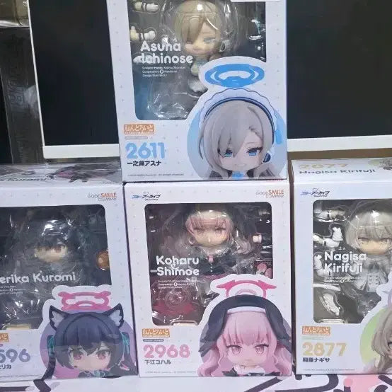 [BUNJANG] Blue Archive Nendoroid 4종 Bundle Set (Sealed) / (미개봉)블루아카이브 넨도로이드 일괄판매