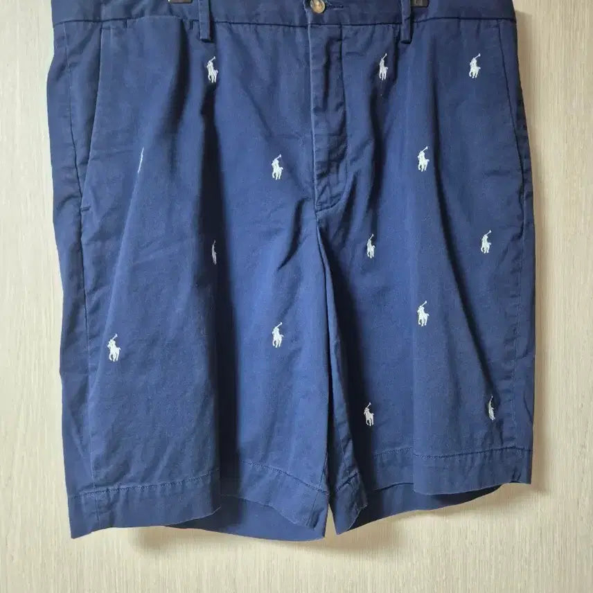 [BUNJANG] Polo Ralph Lauren Pony Pattern Navy Shorts (Size 36) / (정품) 폴로 랄프로렌 포니 패턴  반바지 네이비 숏팬츠 36