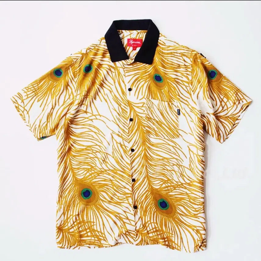 [BUNJANG] Supreme Peacock Rayon Shirt / [L] 슈프림 피콕 레이온 셔츠