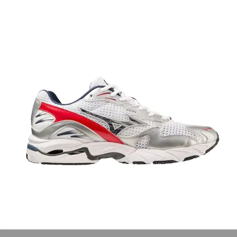 [BUNJANG] Mizuno Wave Rider 10 White Sneakers / 미즈노 웨이브 라이더 10 화이트